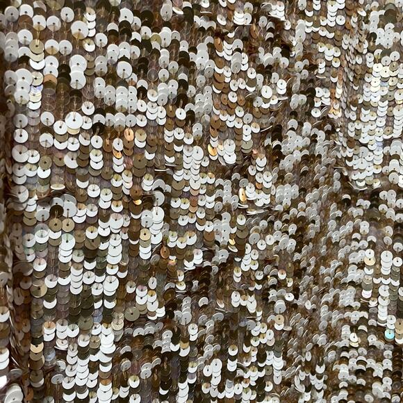 Alice and Olivia Long Sleeve Sequin Mini Cocktail Dress size 8 New Retails $895 - Picture 5 of 11